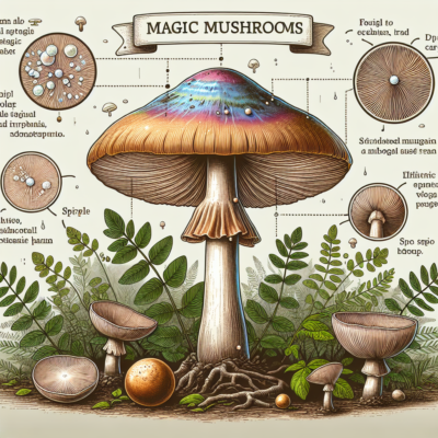 how to distinguish magic mushrooms