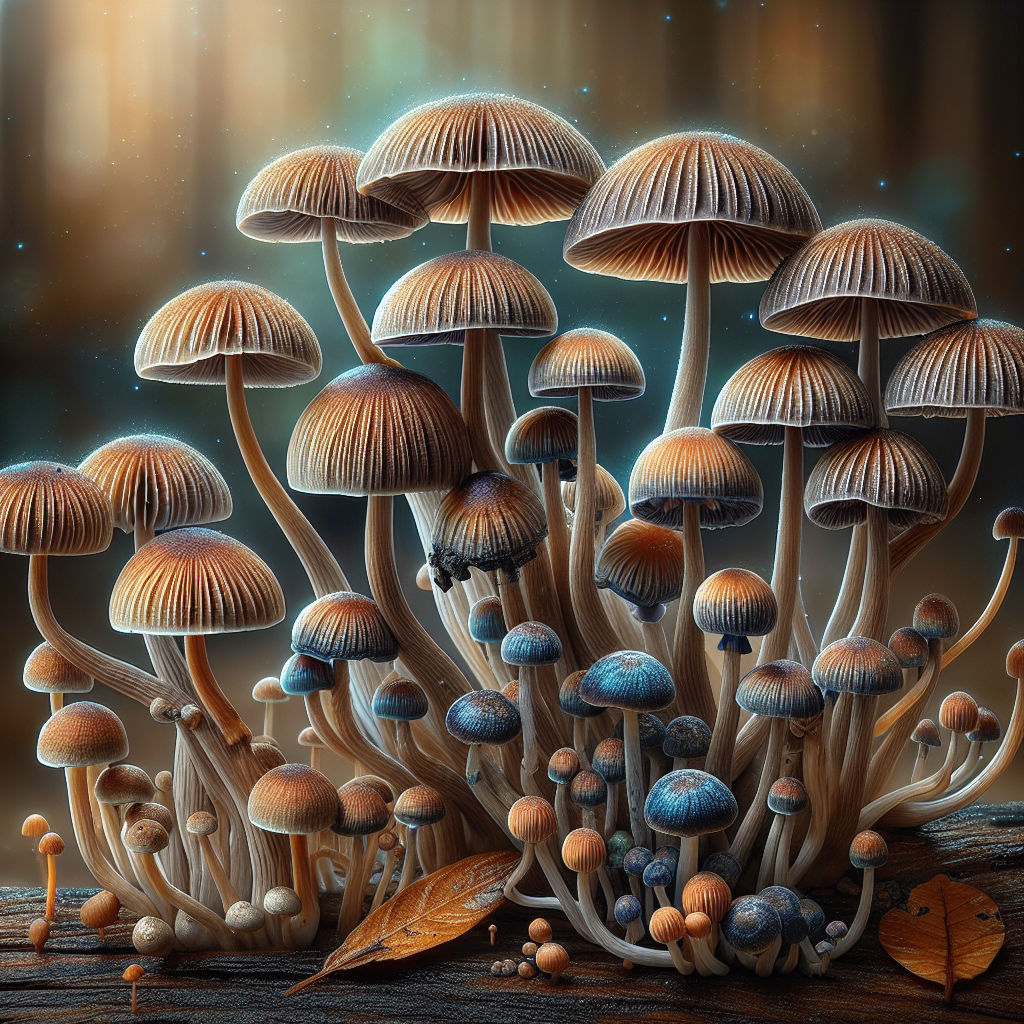 What do magic mushrooms look like